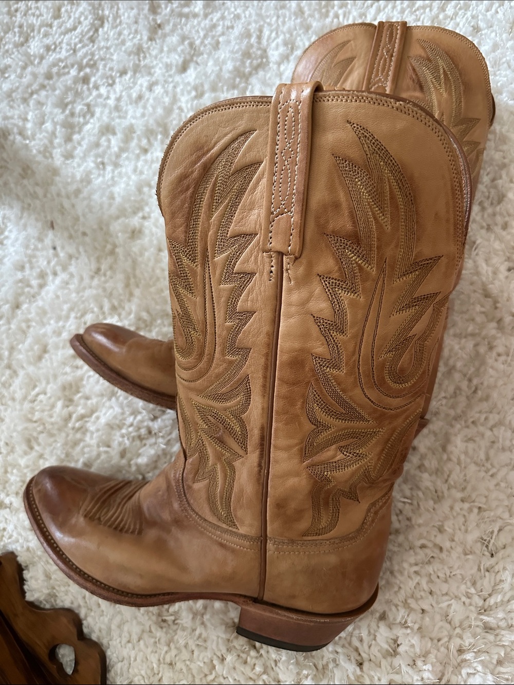 1883 Classic Leather Western Cowboy Boots - Picture 4 of 9